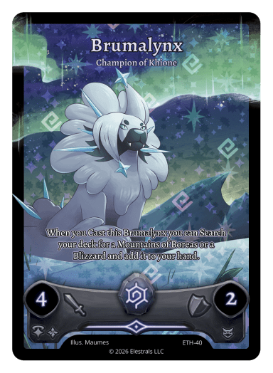 Brumalynx - Champion of Khione ETH-40