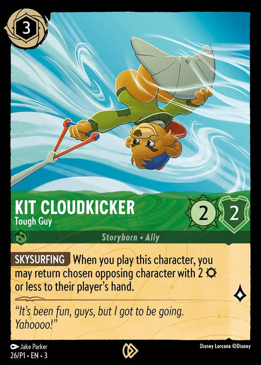 Kit Cloudkicker - Tough Guy - 26/P1 - Promo - Disney Lorcana
