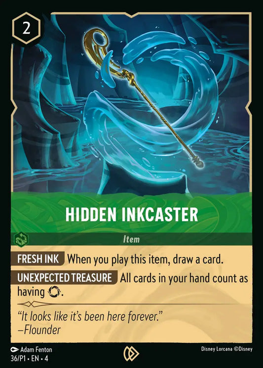 Hidden Inkcaster - 36/P1 - Promo - Disney Lorcana