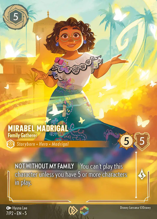 Mirabel Madrigal - Family Gatherer - 7/P2 - Promo - Disney Lorcana