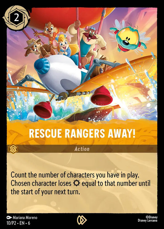 Rescue Rangers Away! - 10/P2 - Promo - Disney Lorcana