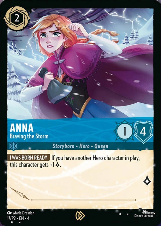 Anna - Braving the Storm - 17/P2 - Promo - Disney Lorcana