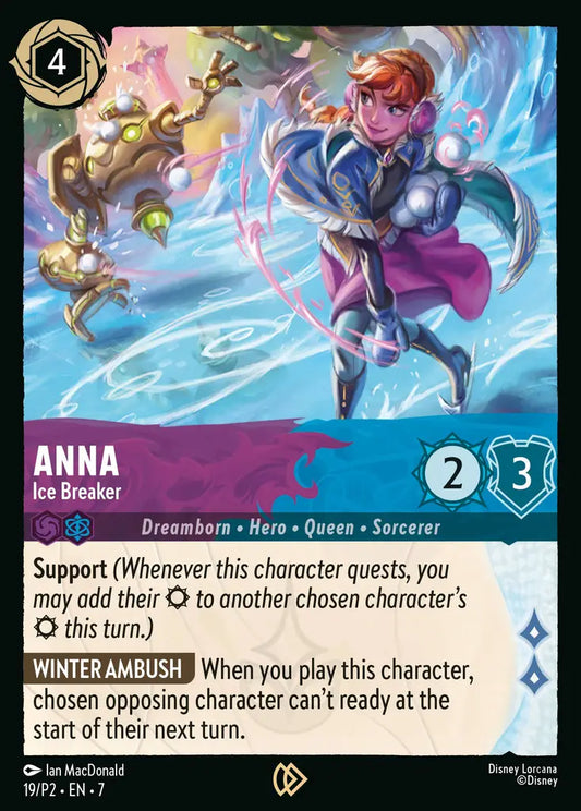Anna - Ice Breaker - 19/P2 - Promo - Disney Lorcana