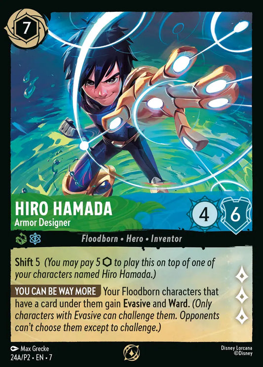 Hiro Hamada - Armor Designer - 24/P2 - Promo - Disney Lorcana