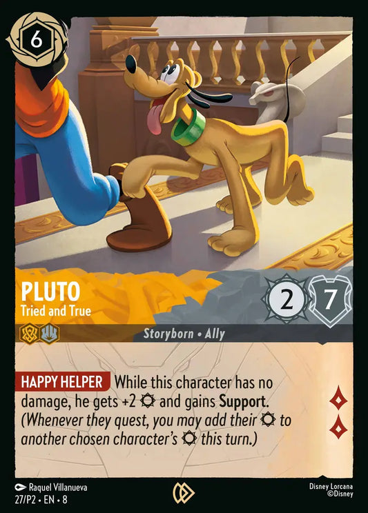 Pluto - Tried and True - 27/P2 - Promo - Disney Lorcana