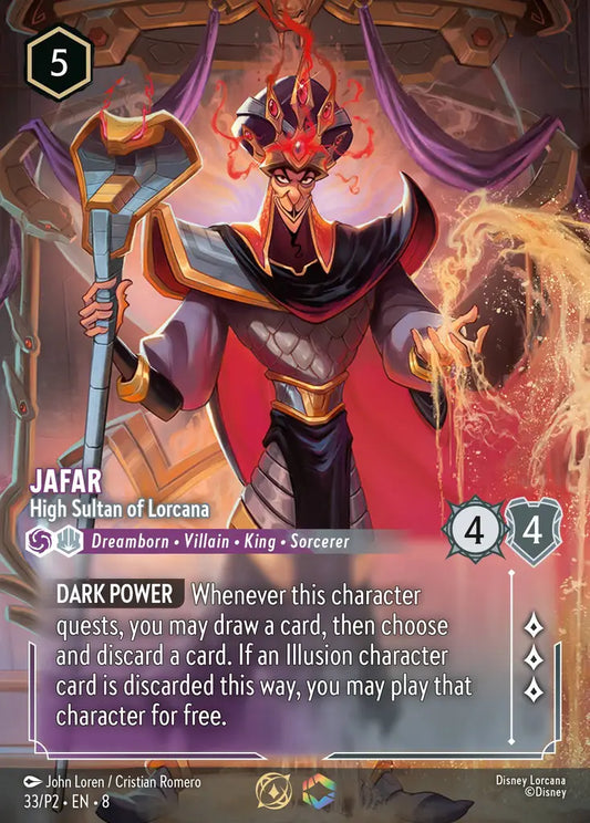 Jafar - High Sultan of Lorcana - 33/P2 - Promo - Disney Lorcana