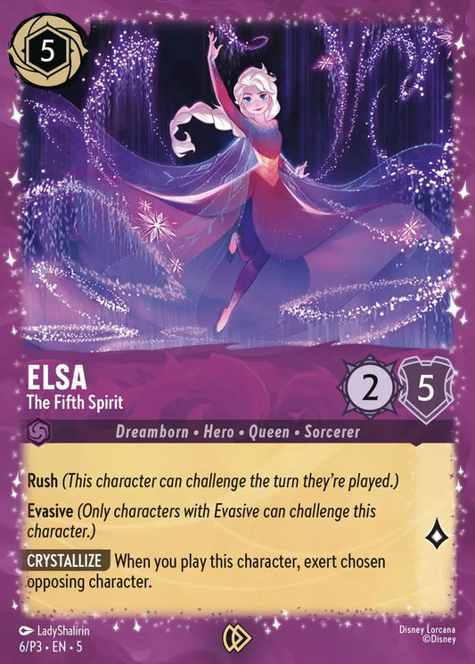 Elsa - The Fifth Spirit - 6/P3 - Promo