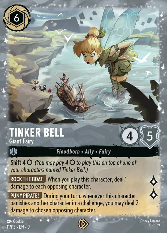 Tinker Bell - Giant Fairy - 11/P3 - Promo